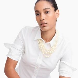 J Crew multi strand pearl necklace